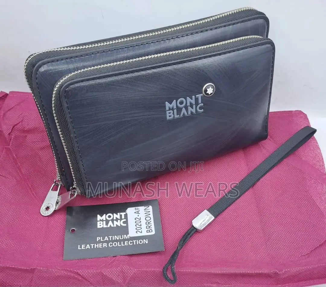 Montblanc Leather Armpit Purse