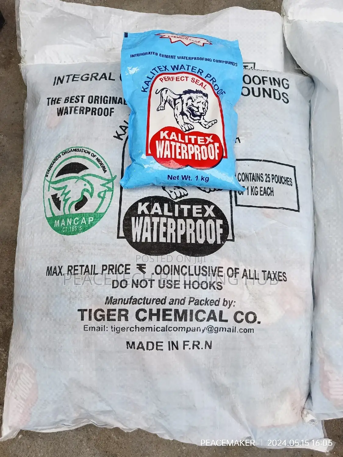 Original Kalitex Waterproof Cement