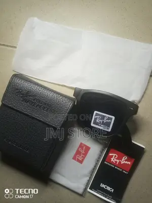 Ray Ban Foldable Wayfarer - Black
