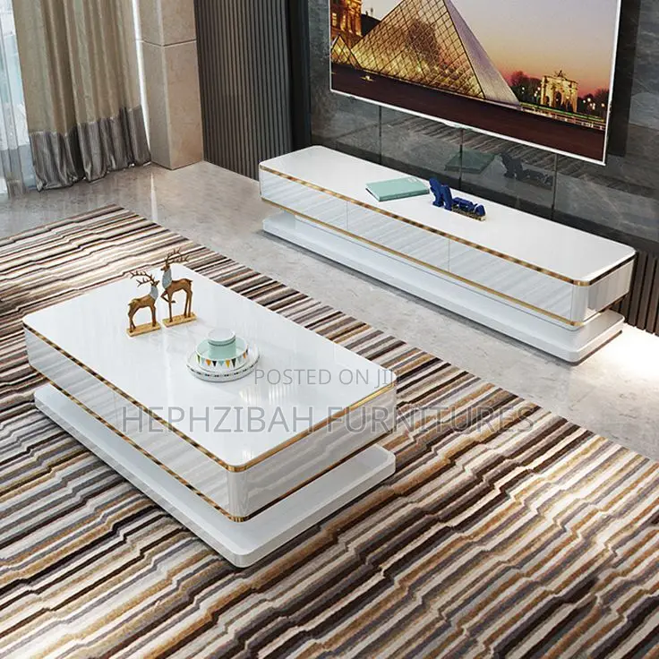 High Gloss Center Table/Tv Console