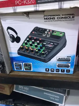 Brand New 4 Channel Audio Mixer
