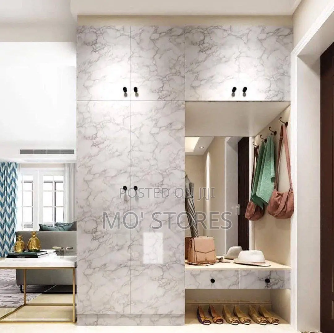 Self Adhesive Waterproof Marble Wallpaper