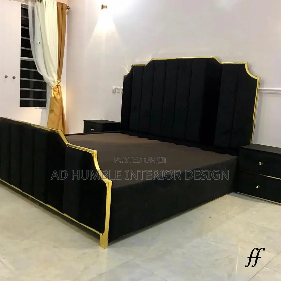 All Black Bedframes