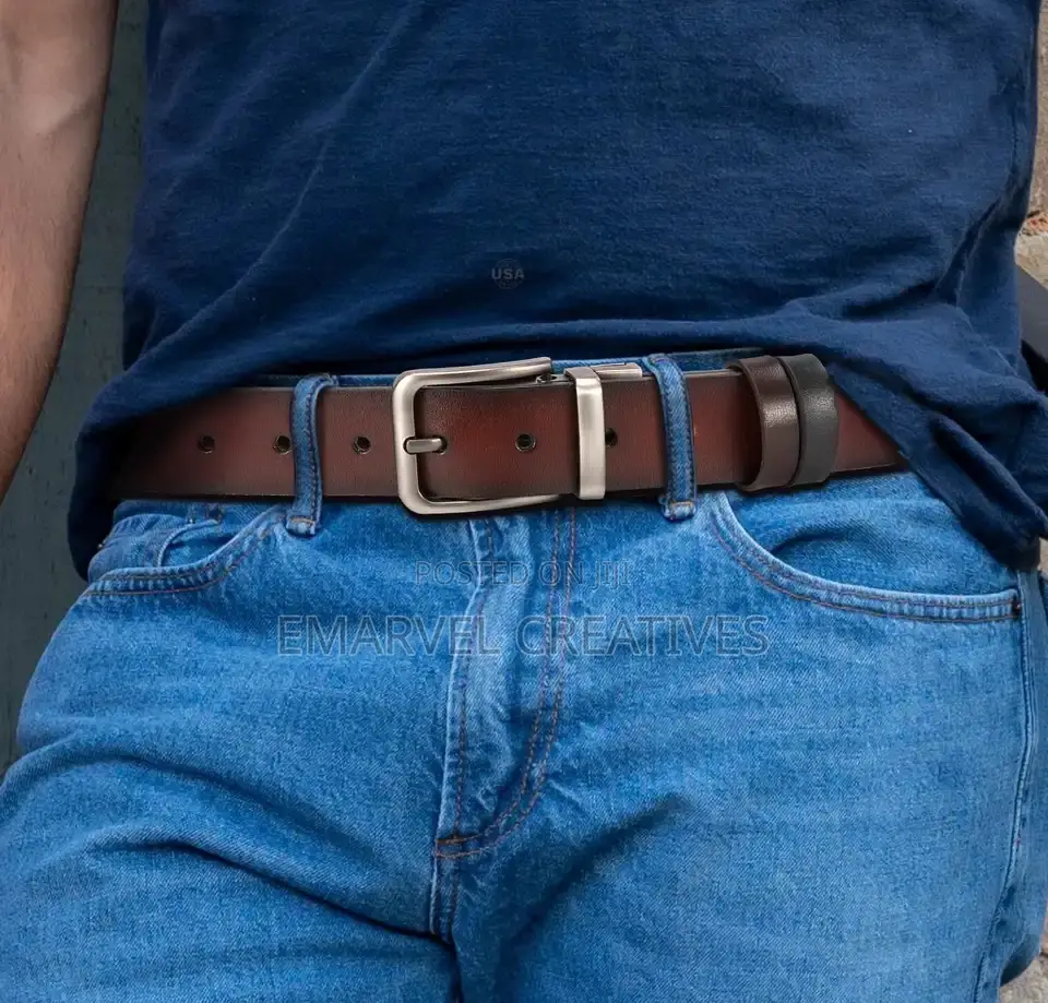 Pu Leather Belt - Black
