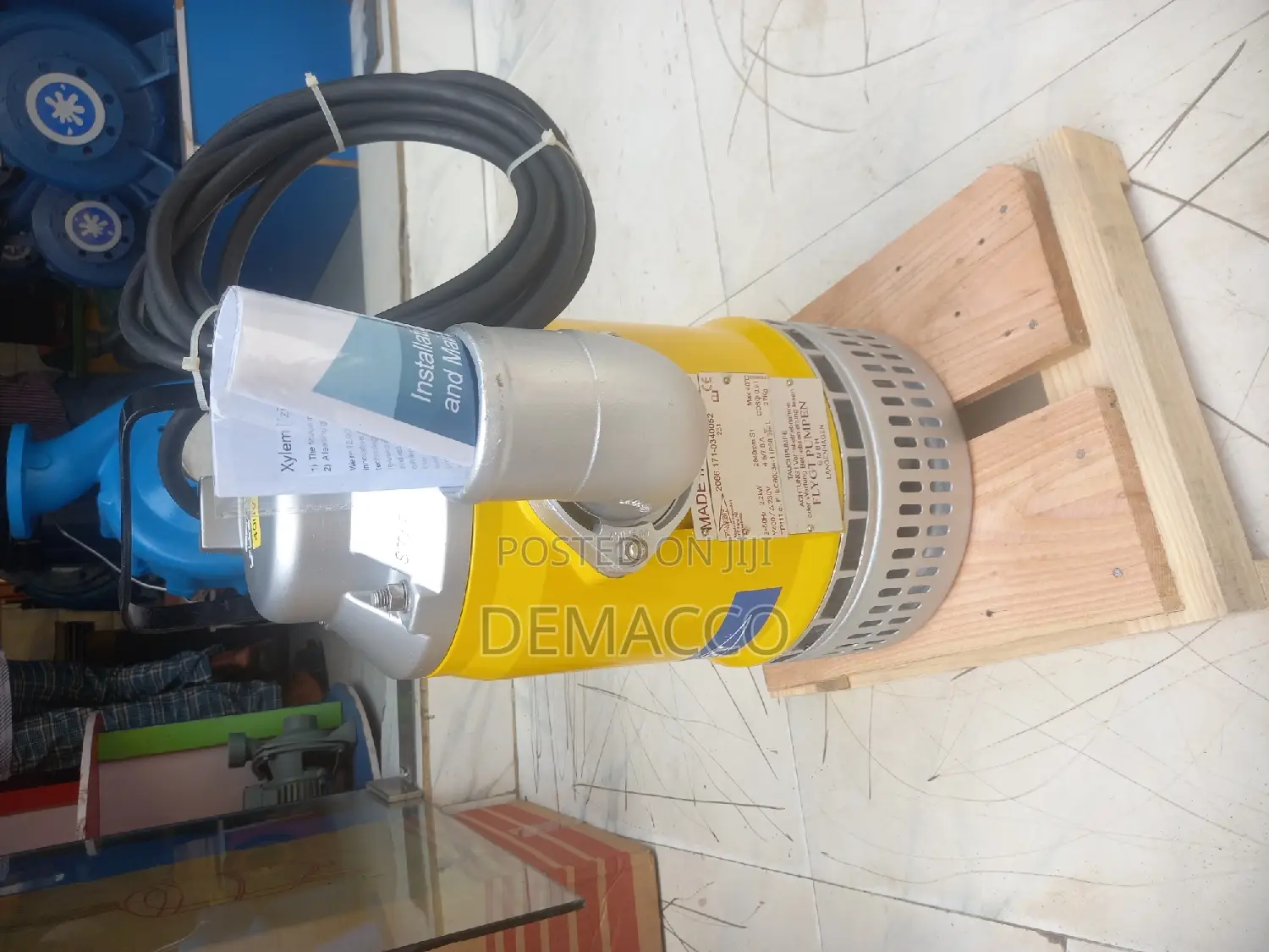 Submersible Pump Machine Flygt 2.2kw