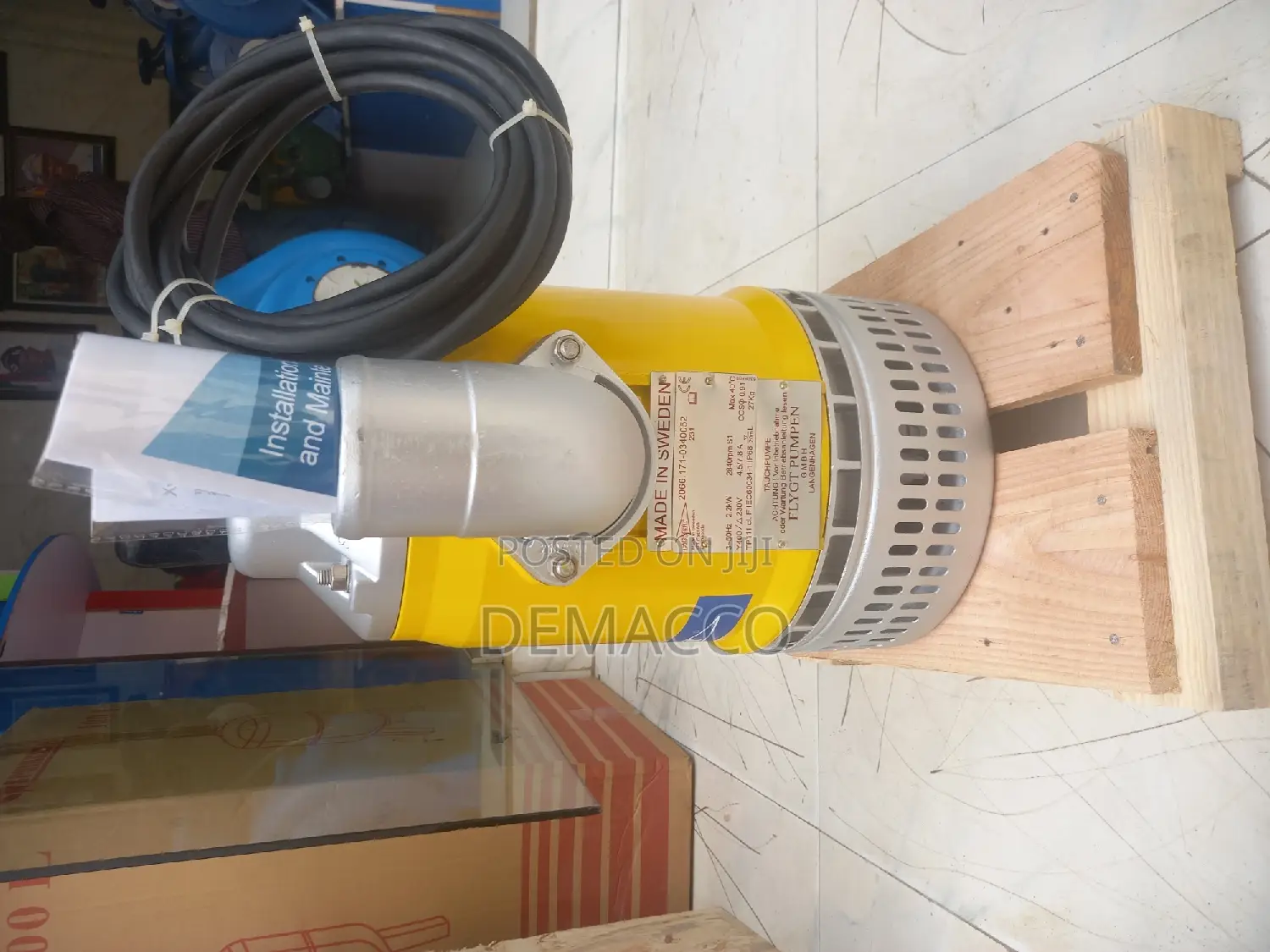 Submersible Pump Machine Flygt 2.2kw