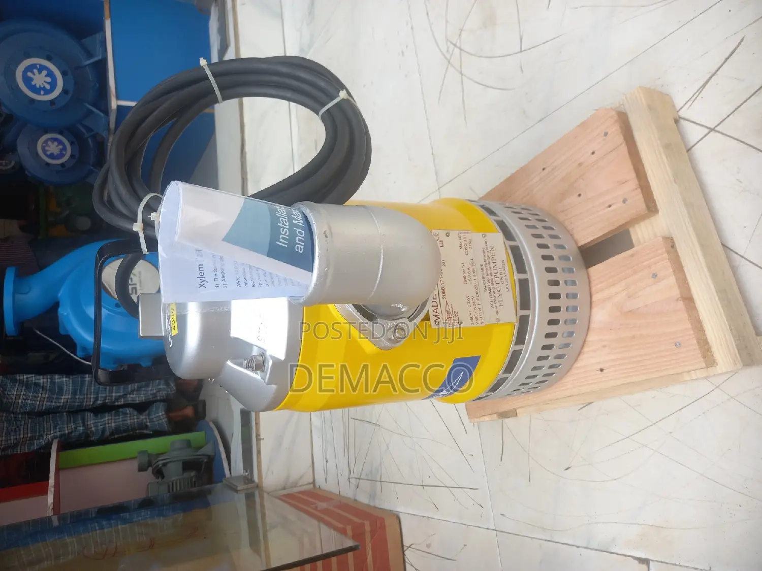 Submersible Pump Machine Flygt 2.2kw