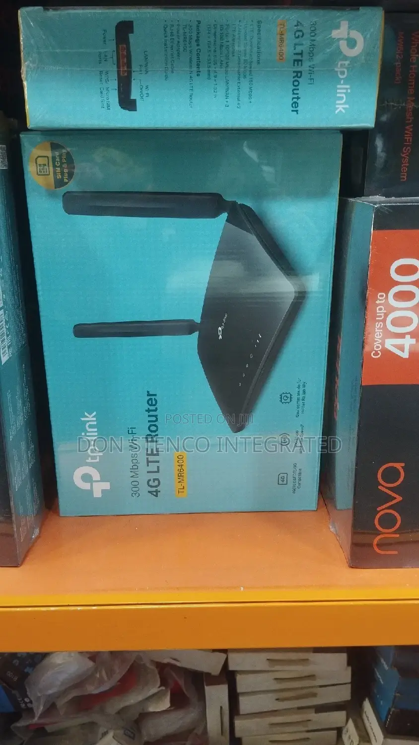 TP-Link 300mbps Wi-Fi 4G LTE Router