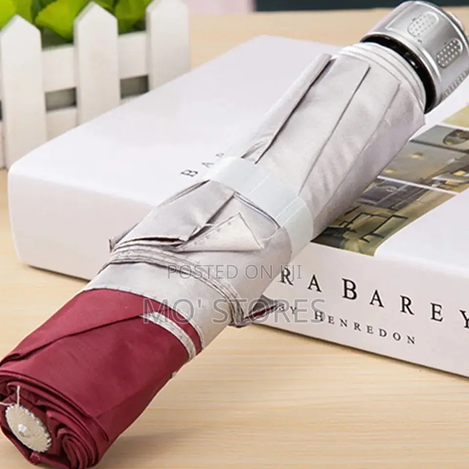 Foldable Silver Umbrella