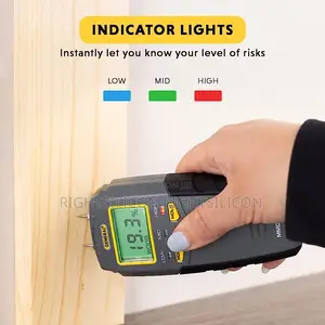 USA General Tools MMD4E Digital Moisture Meter, Water