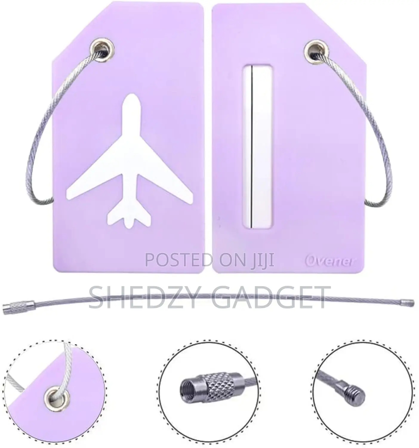 Silicone Luggage Tag With Name