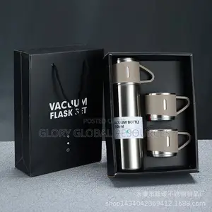 3in1 VACUUM FLASK SET (Comes With a Fancy Carrier Bag as See