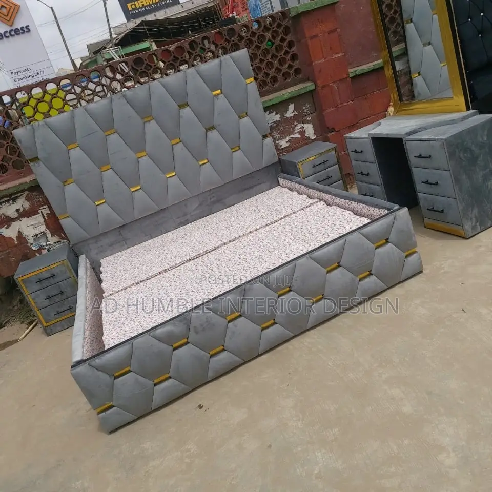 6/6 Standard Padded Bedframe.