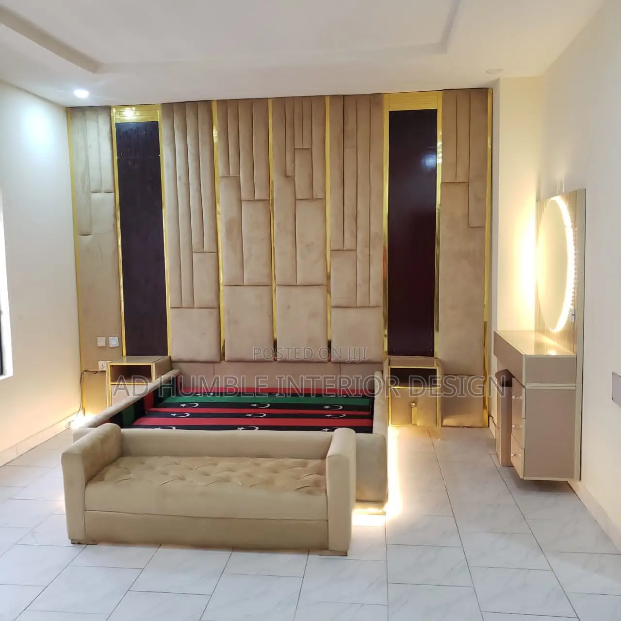 Wall - Wall Standard Padded Bedframe.