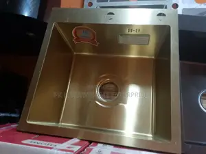 Gold Single Bowl Kitchen Sink
