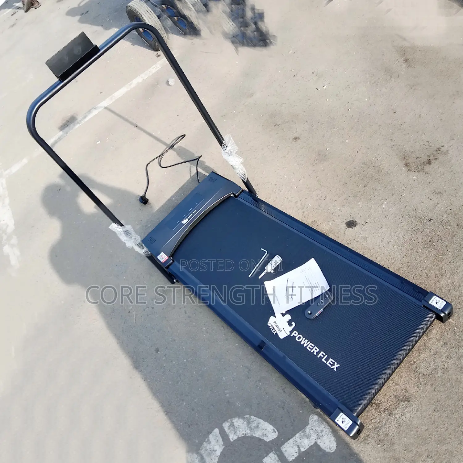 Powerflex 2hp Foldable Platform Treadmill