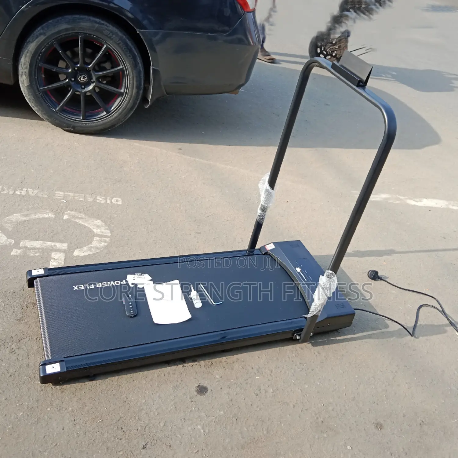 Powerflex 2hp Foldable Platform Treadmill