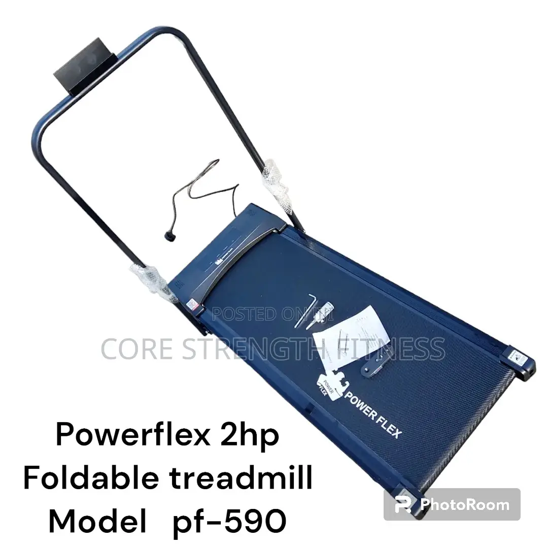 Powerflex 2hp Foldable Platform Treadmill