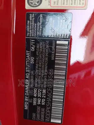 Mercedes-Benz SLK-Class 2012 Red