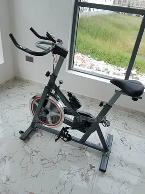 Commercial Powerflex Spin Bike With 20kg Heavy Flywheel