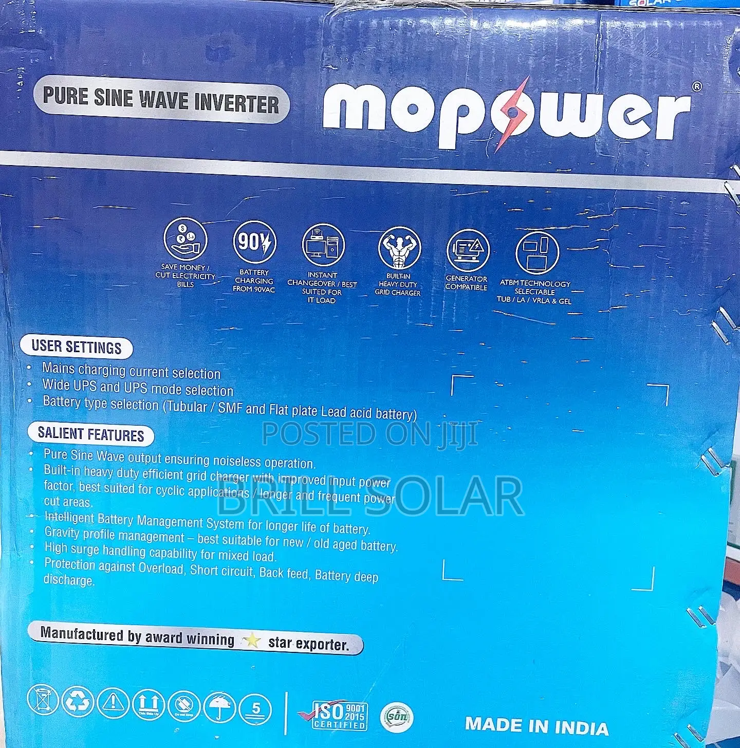 3.5kva-48v Mopower Pure Sine Wave Inverter