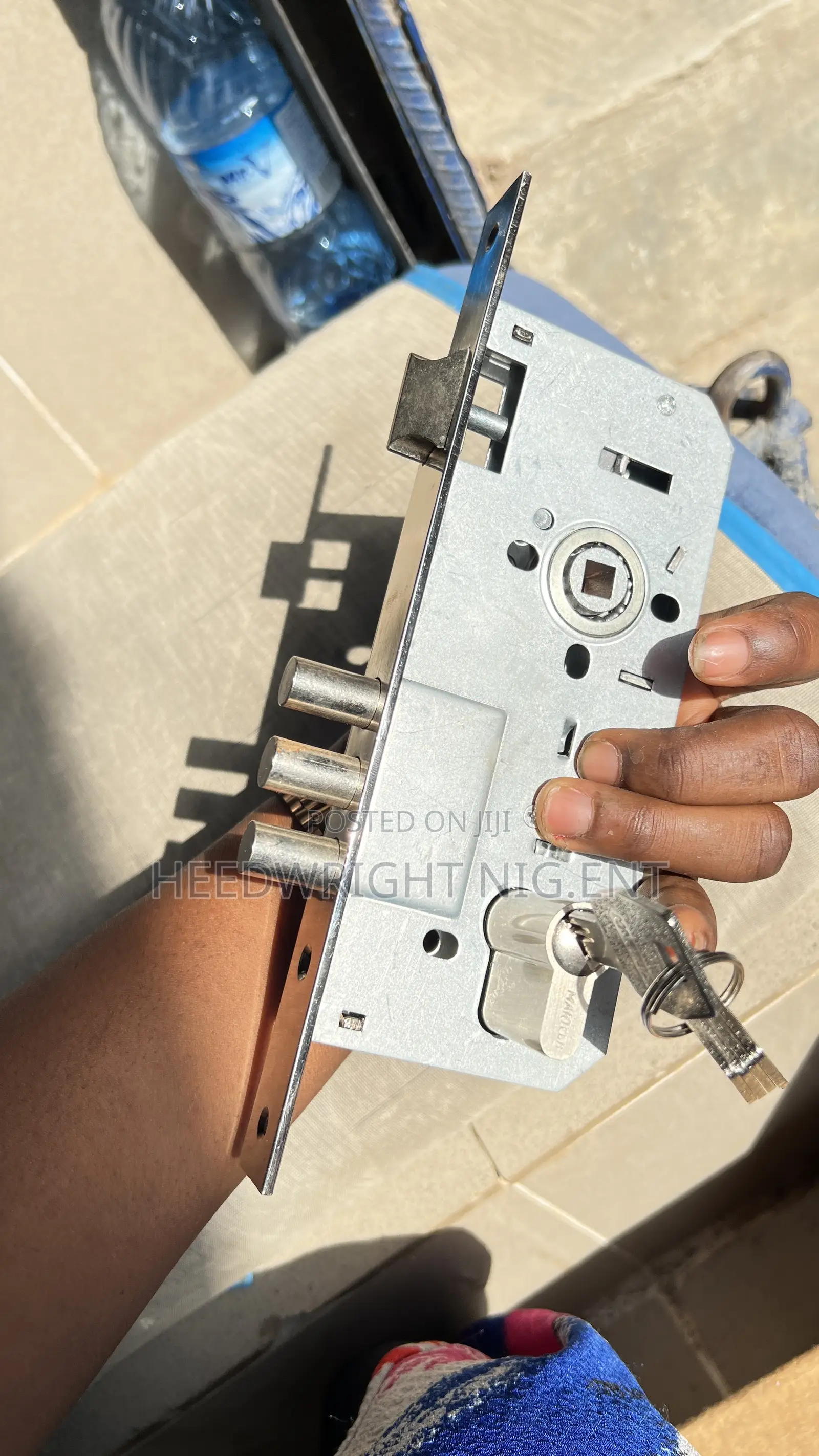 3 Bars Security Door Lock