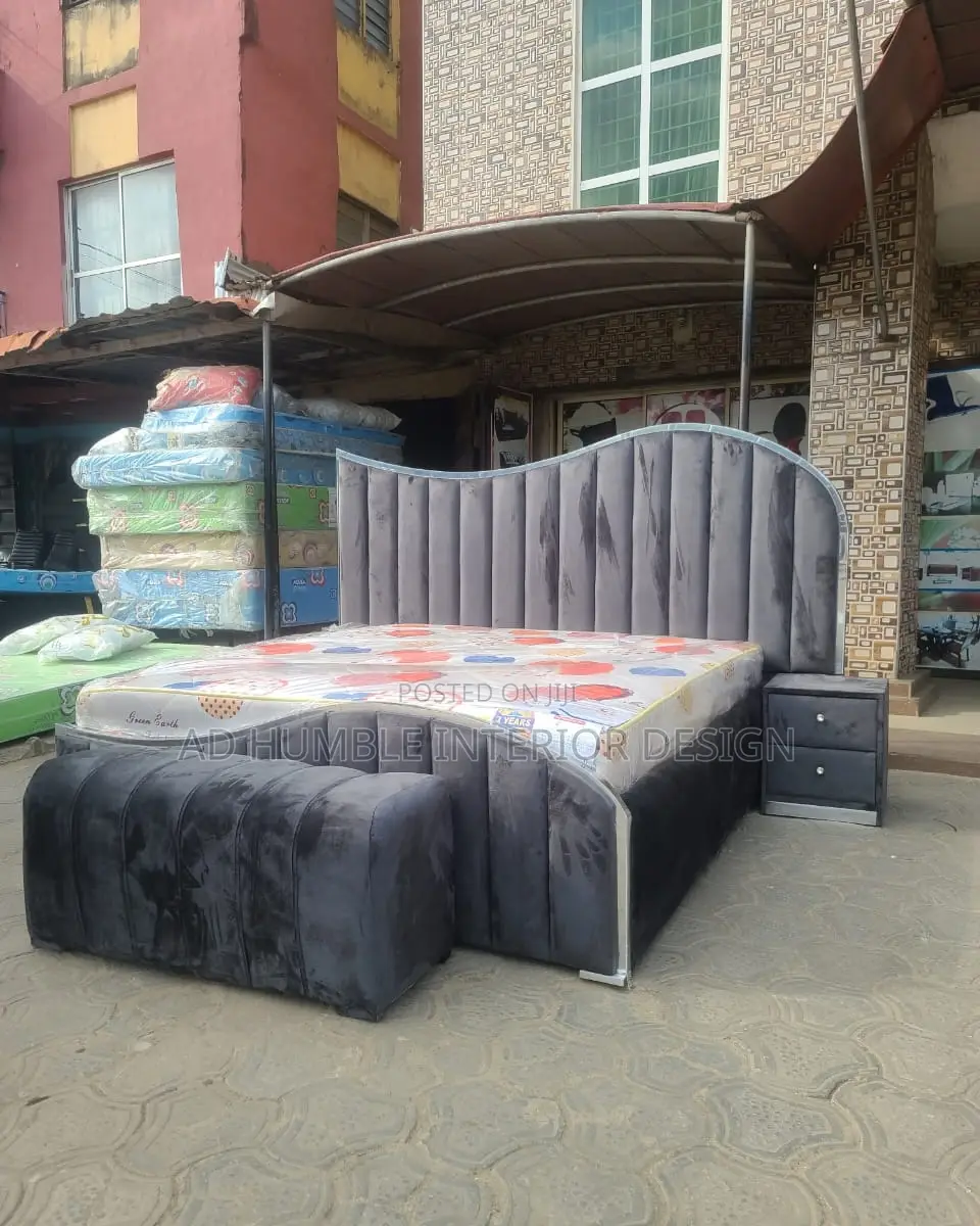 6/6 Standard Padded Bedframe