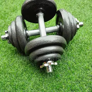 Pairs of 10kg Adjustable Dumbbell Set (20kg Total Weights)