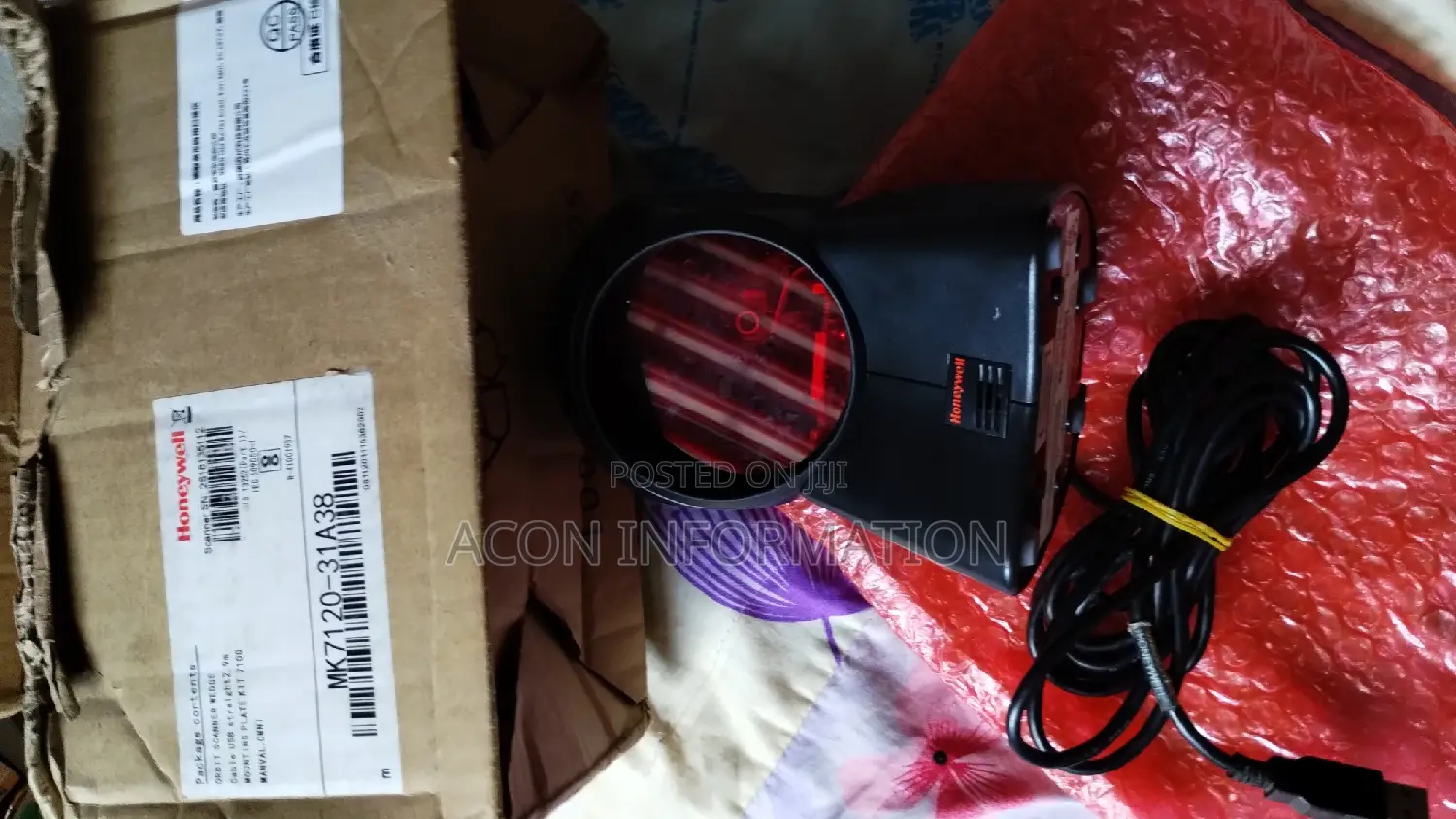 Used Honeywell Ms7120 Table Top Barcode Scanner
