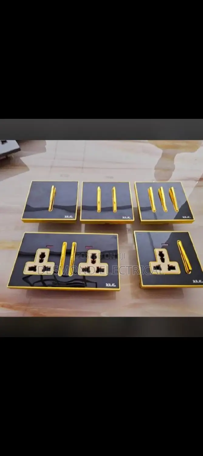 Double Switch and Sockets Available in Different Designs