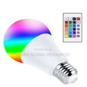 5watt RGB (16-Colours) LED Energy Saving Smart Bulb With Rem