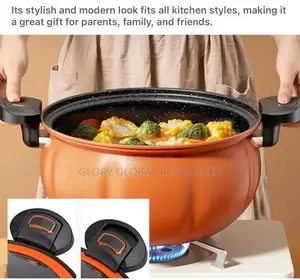 8L Micro-Pressure Spill Proof Nonstick Pot (280mm)