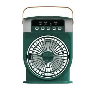 Multi-Function Portable Fan With Led Lights Handle