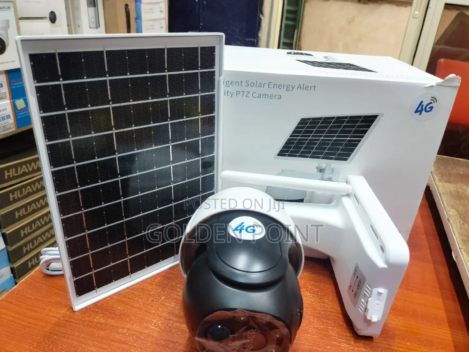 Solar PTZ 4g V380 App CCTV Camera