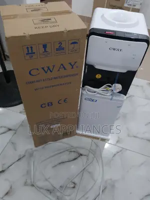 Hot, and Cold Cway Water Dispenser With Fridge