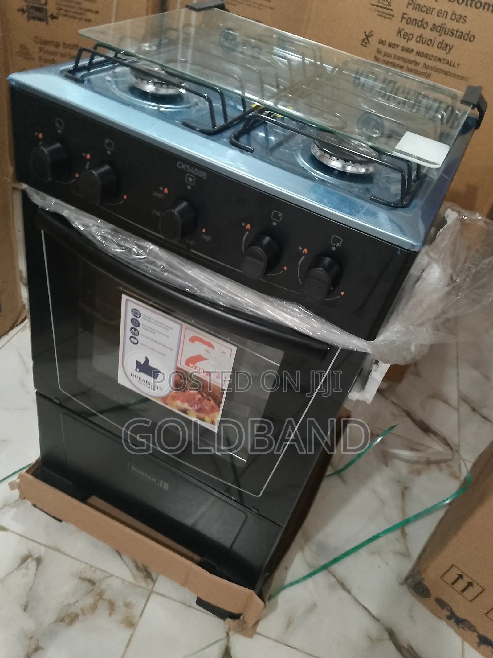 4 Burner Scanfrost Gas Cooker (Ck5400)