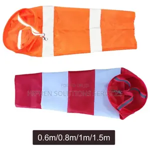 Heavy Duty Wind Direction Measuring Wind Socks With Reflecti