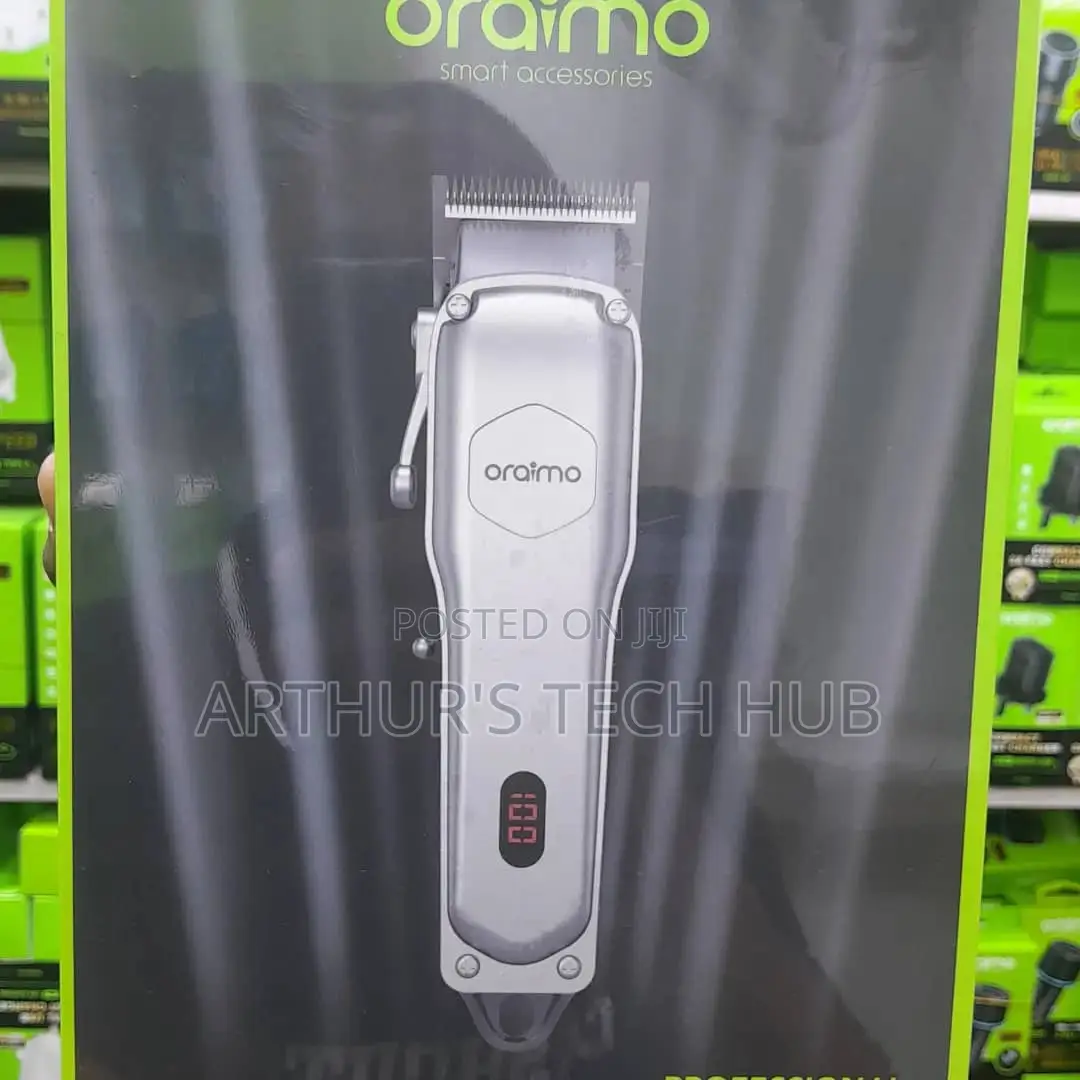 Oraimo Professional Smart Rechargeable Clipper 2 Silver