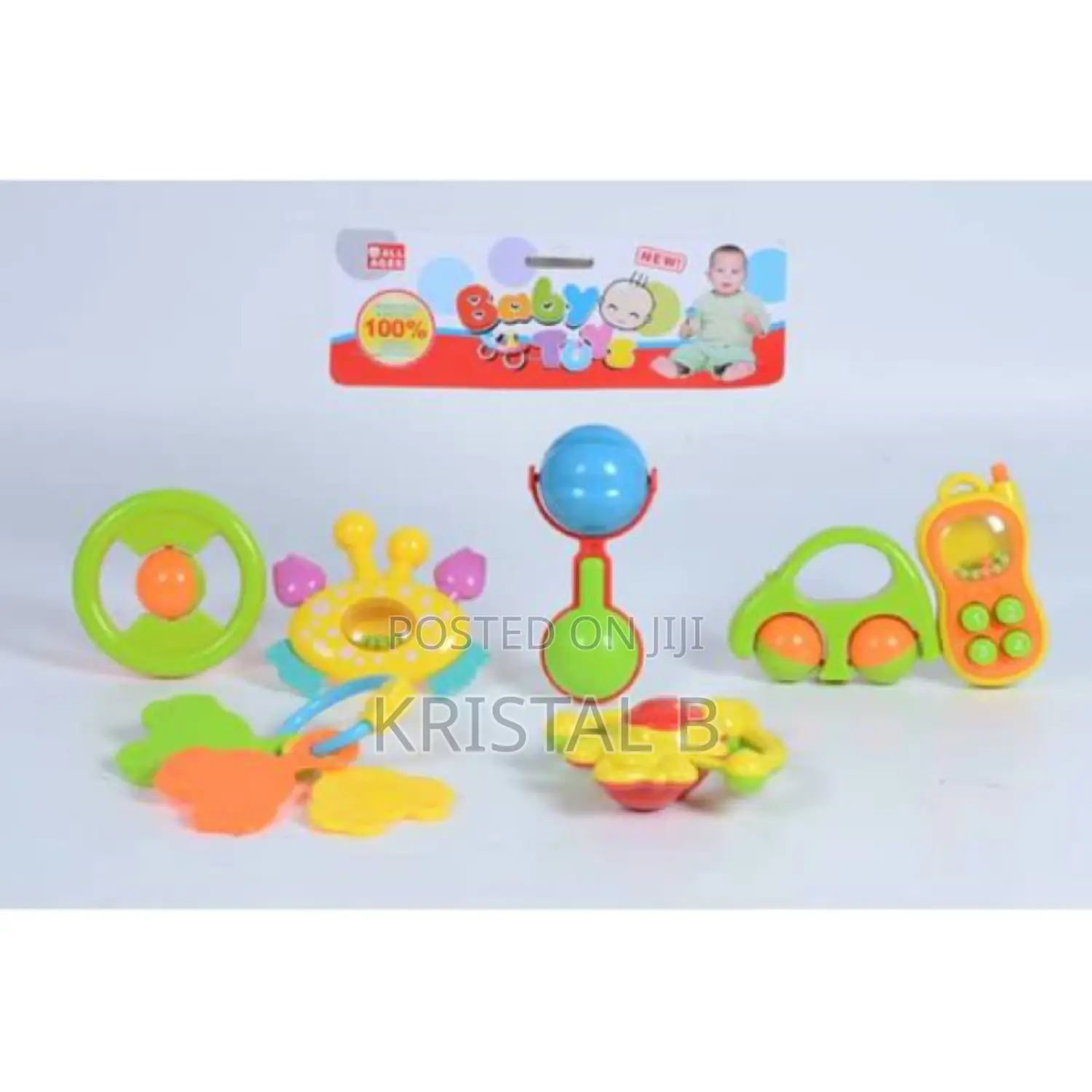 Baby Rattle Toy Set