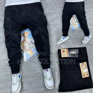 Quality Stock Designer Men Baggy Jeans