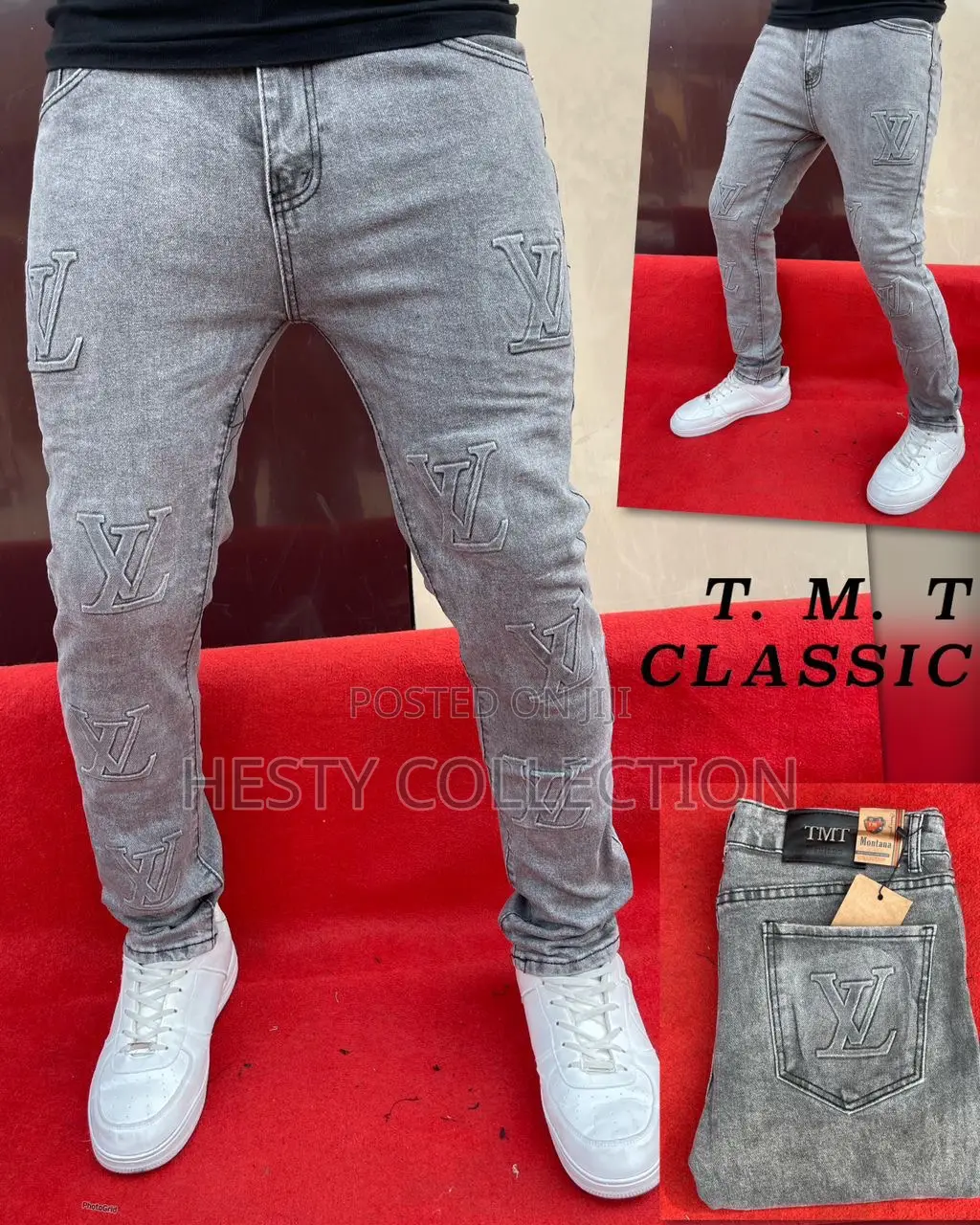 Quality Stock Designer Men Baggy Jeans