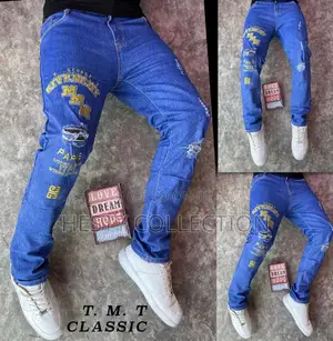 Quality Stock Designer Men Baggy Jeans