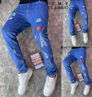 Quality Stock Designer Men Baggy Jeans