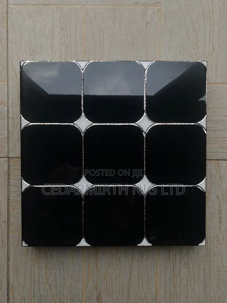 Wall Tile Glass Decor