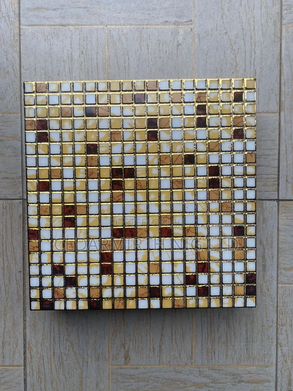 Wall Tile Glass Decor