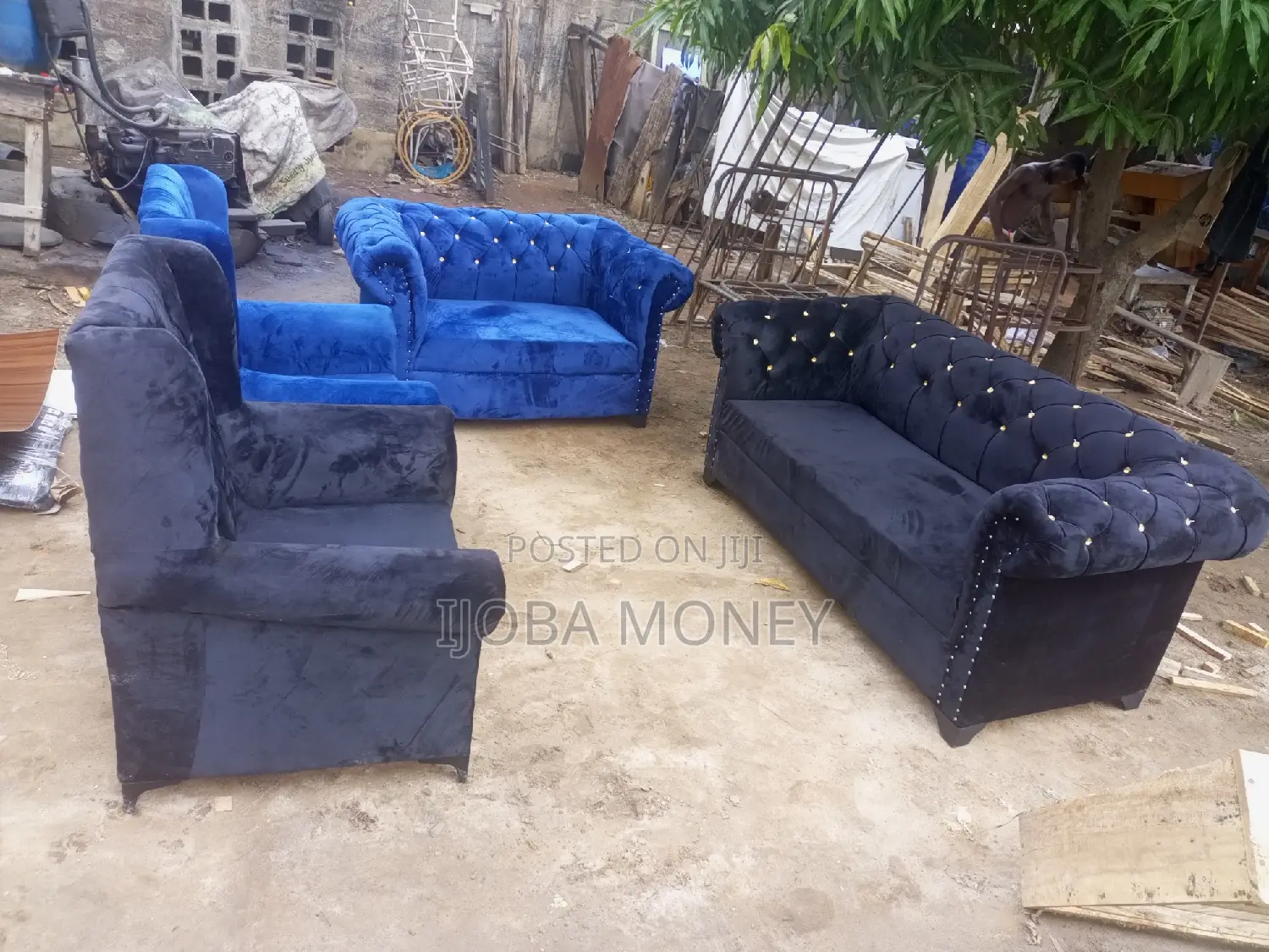 Complete Set of Luxury Sofa Fabric