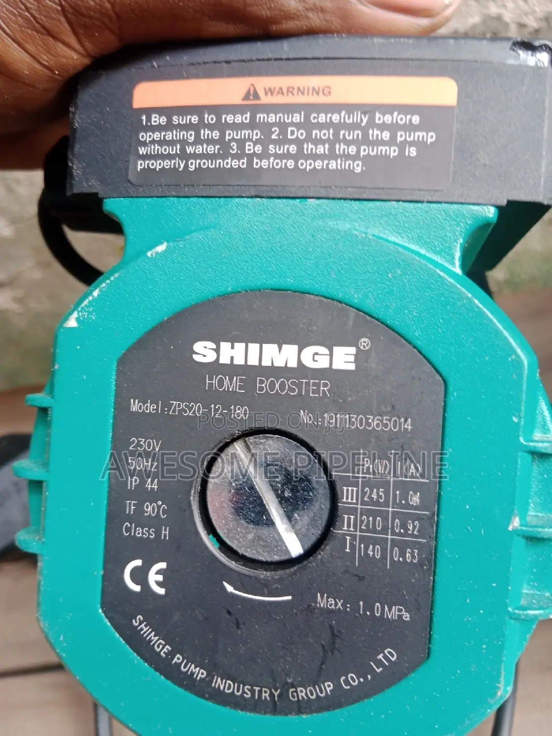 Inline Circulation Pump
