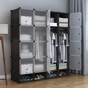 4 Compartments Luxury Detachable Plastic Storage Organizer