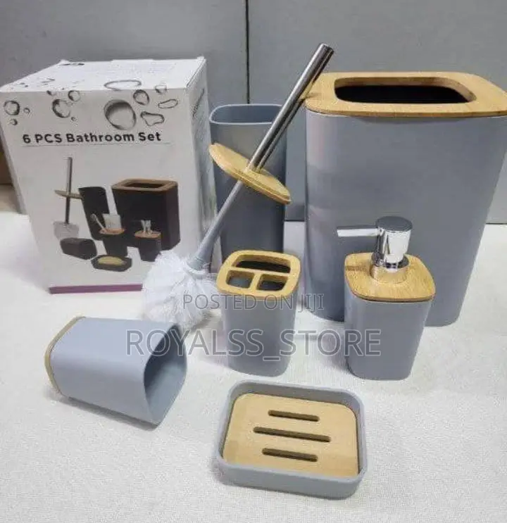6pcs Bathroom Accessories