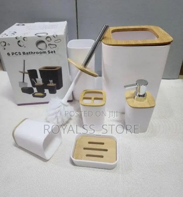 6pcs Bathroom Accessories